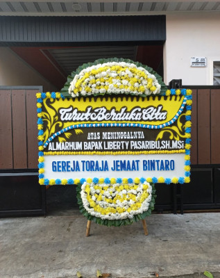 Papan Bunga Duka di Dumadama