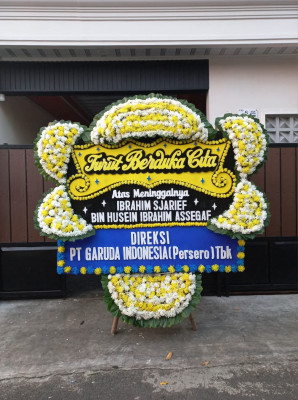 Papan Bunga Duka di Dumadama