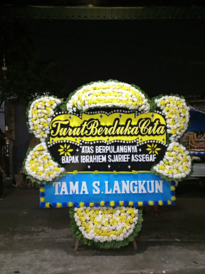 Papan Bunga Duka di Dumadama