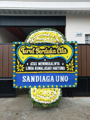 Papan Bunga Duka di Dumadama